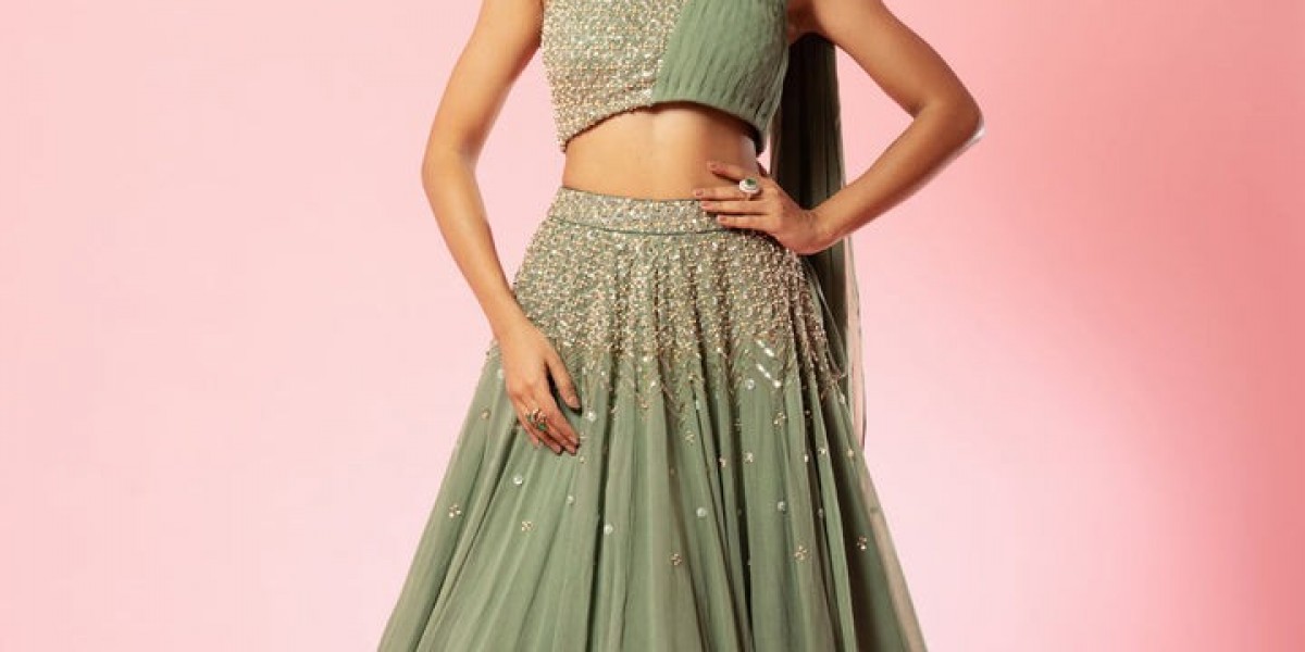 Green Lehengas for Women: A Celebration of Grace, Growth & Glamour